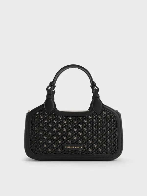 Charles & Keith - Mini Azure Woven Tote Bag made by Charles & Keith
