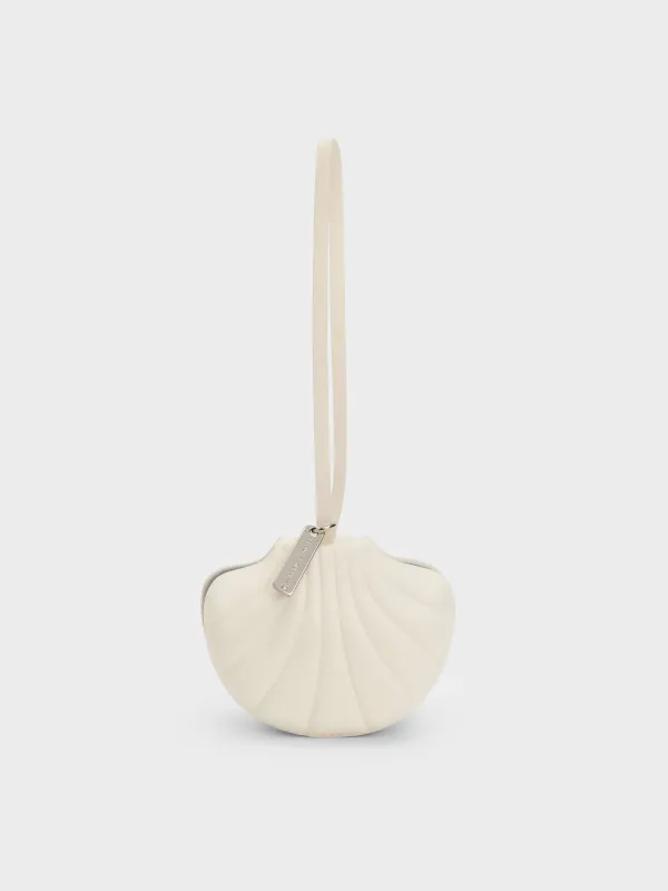 Charles & Keith - Seashell Swirl-Print Tote Charm made by Charles & Keith
