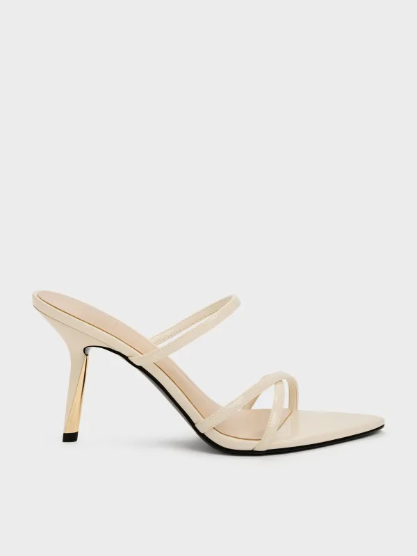 Charles & Keith - Taylen Strappy Heeled Mules made by Charles & Keith