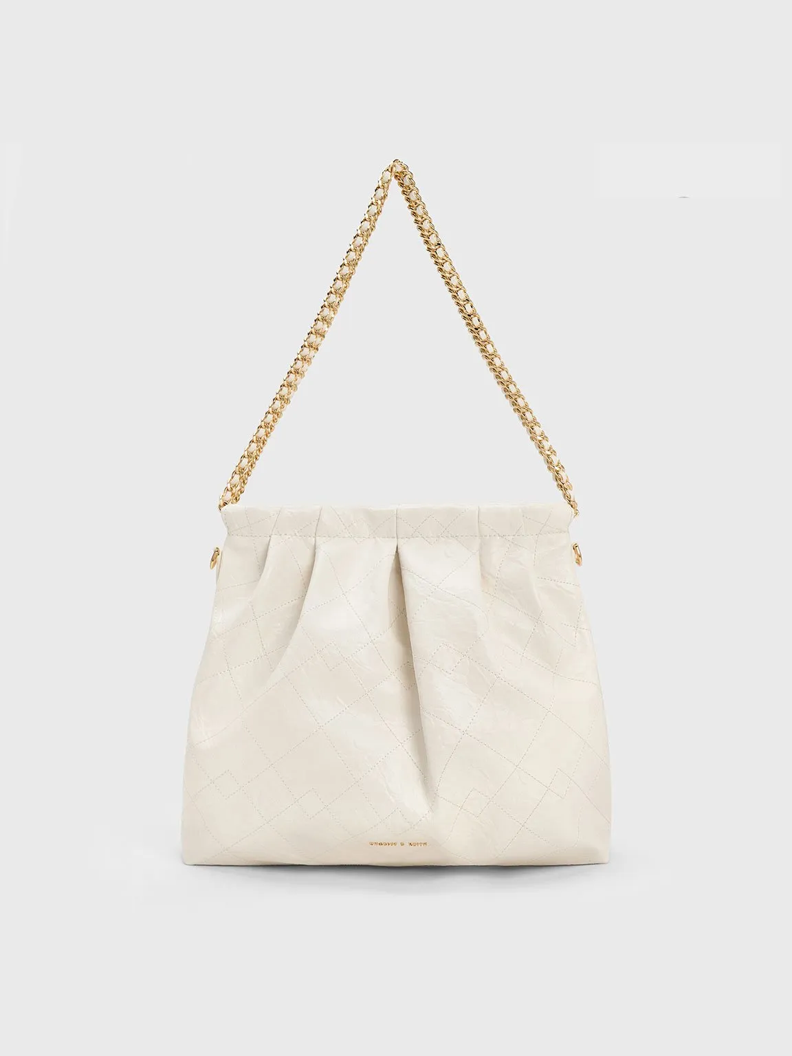 Charles & Keith - Duo Double Chain Hobo Bag sold by Charles & Keith