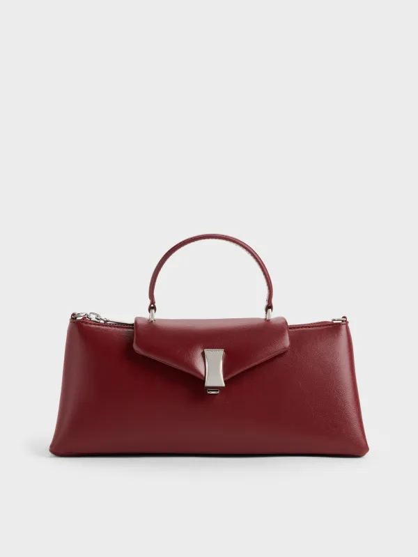 CHARLES & KEITH - Lilibet Elongated Top Handle Bag made by Charles & Keith