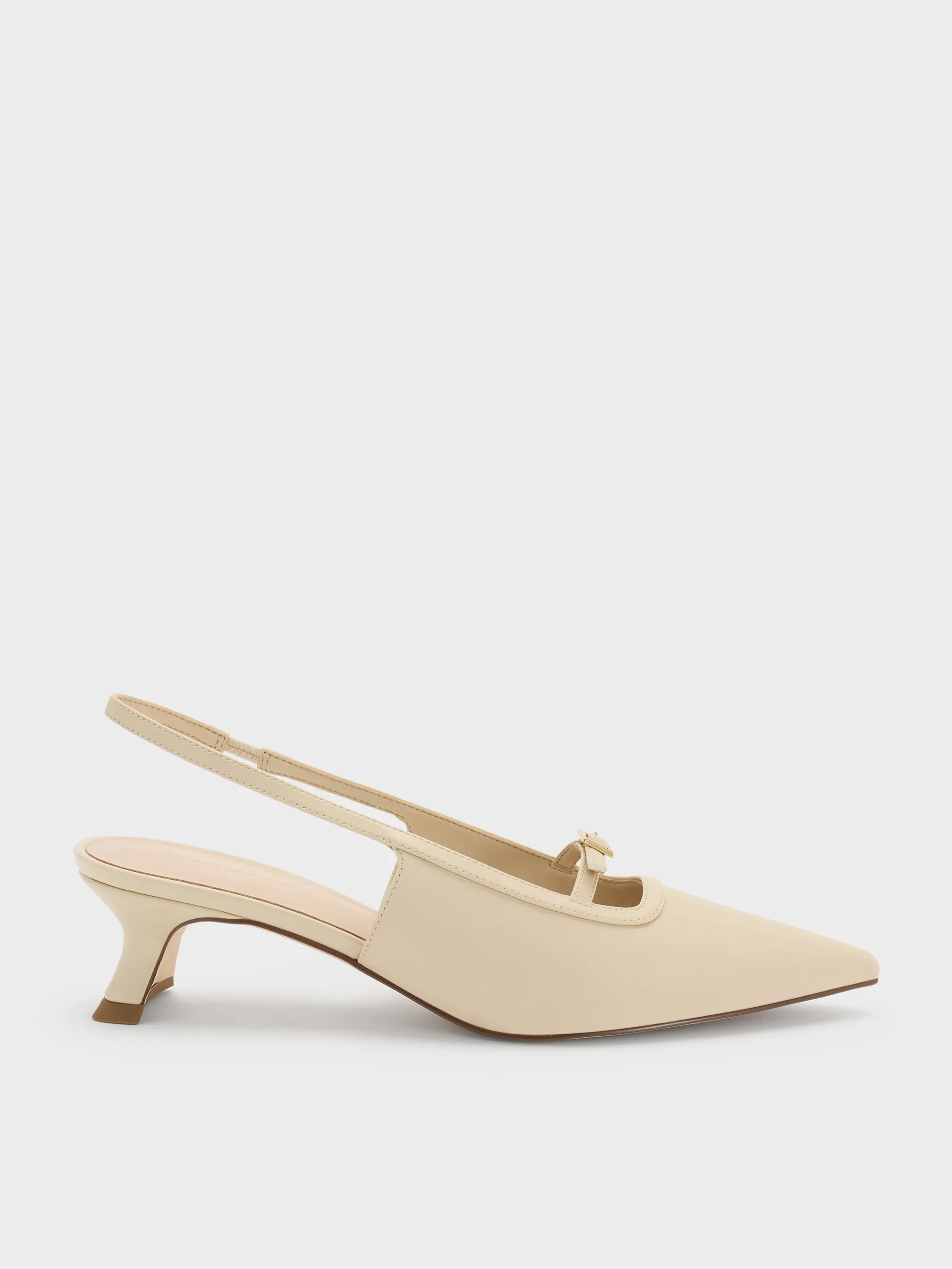 Charles & Keith - Buckle-Strap Slingback Pumps sold by Charles & Keith