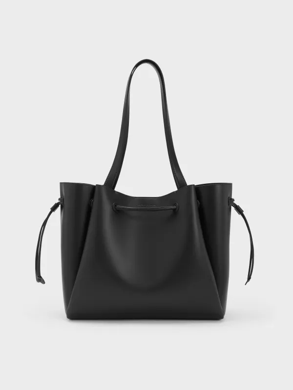 Charles & Keith - Hanya Drawstring Tote Bag made by Charles & Keith