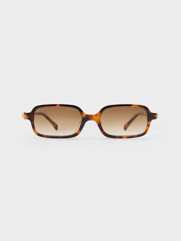 Charles & Keith - Sable Knot Rectangular Sunglasses made by Charles & Keith