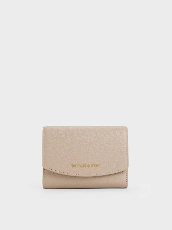 Charles & Keith - Briony Curved Flap Wallet made by Charles & Keith