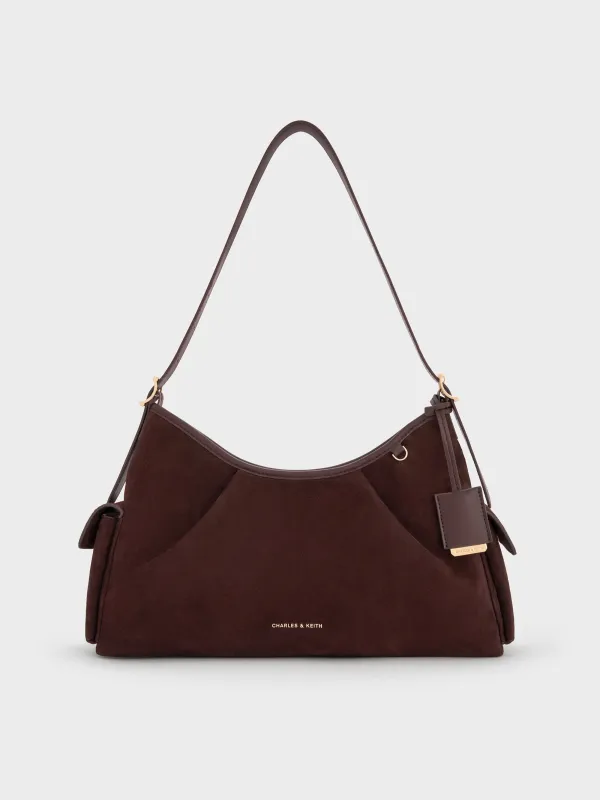 Charles & Keith - Khai Side-Pocket Shoulder Bag made by Charles & Keith
