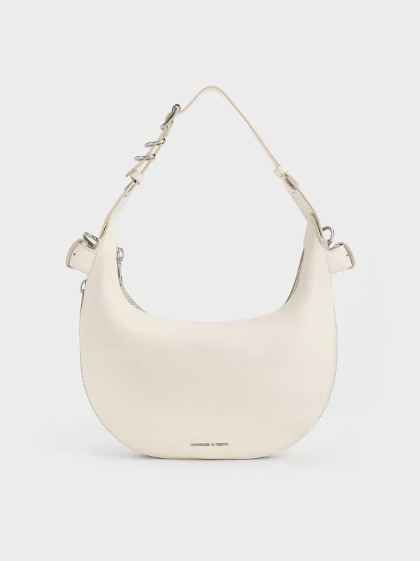 Charles & Keith - Saskia Crescent Hobo Bag made by Charles & Keith
