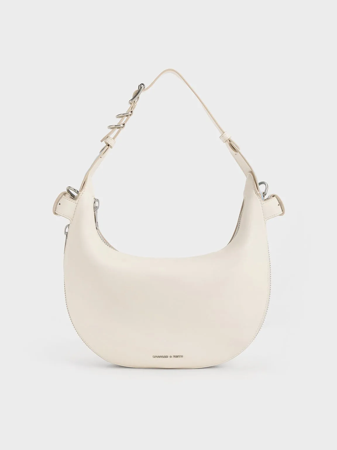 Charles & Keith - Saskia Crescent Hobo Bag sold by Charles & Keith