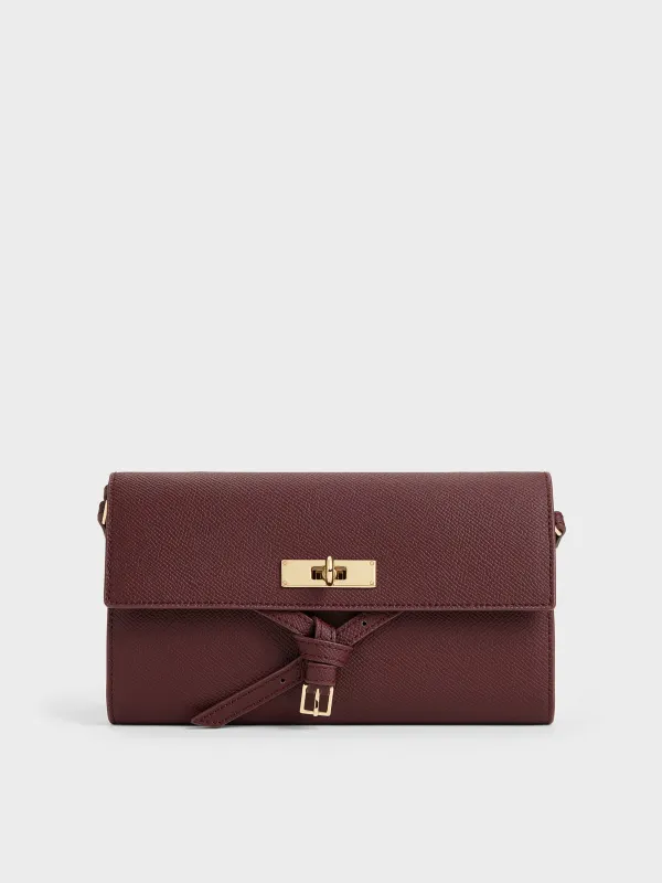 CHARLES & KEITH - Tricha Knotted-Belt Crossbody Bag made by Charles & Keith