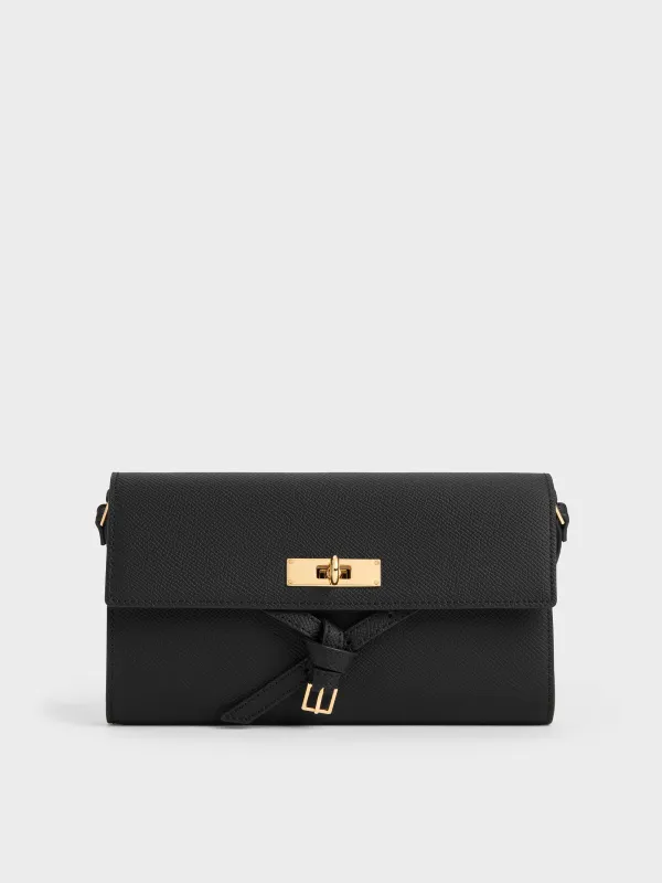 Charles & Keith - Tricha Knotted-Belt Crossbody Bag made by Charles & Keith