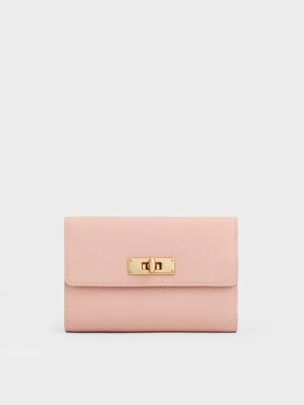 Charles & Keith - Tricha Turn-Lock Wallet made by Charles & Keith