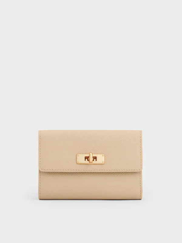 Charles & Keith - Tricha Turn-Lock Wallet made by Charles & Keith