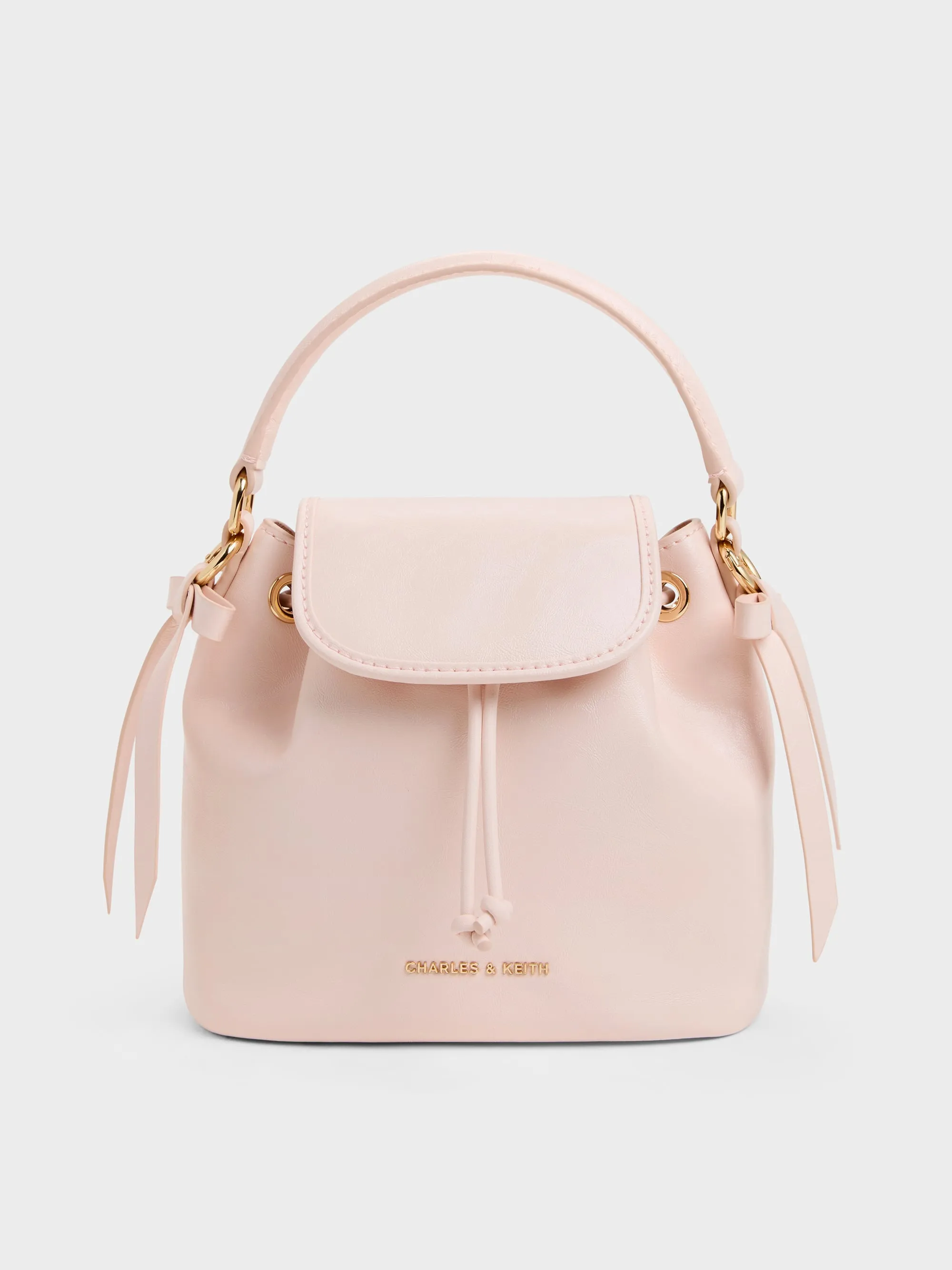 Charles & Keith - Dalia Bow Top Handle Bag sold by Charles & Keith