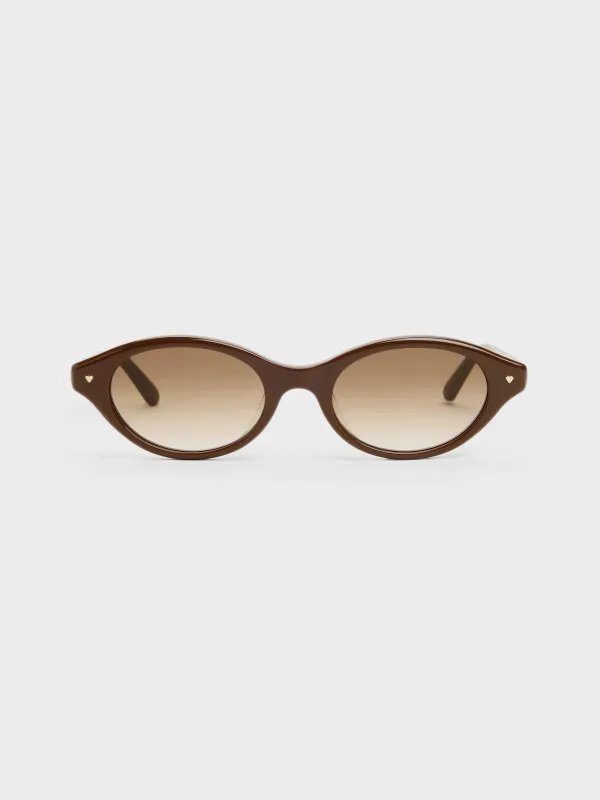 CHARLES & KEITH - Pecola Oval Sunglasses made by Charles & Keith