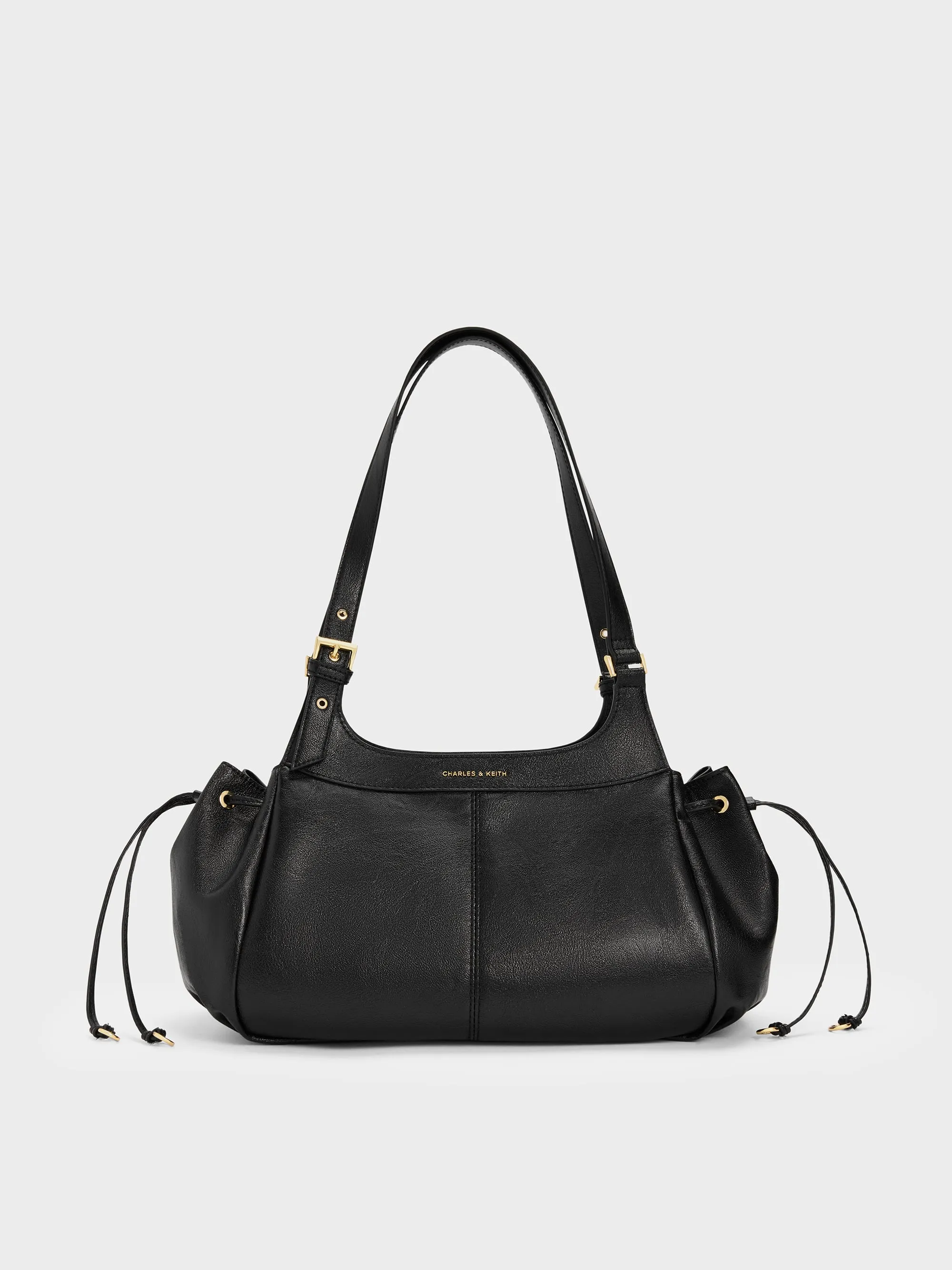 CHARLES & KEITH - Lillith Drawstring Tote Bag sold by Charles & Keith