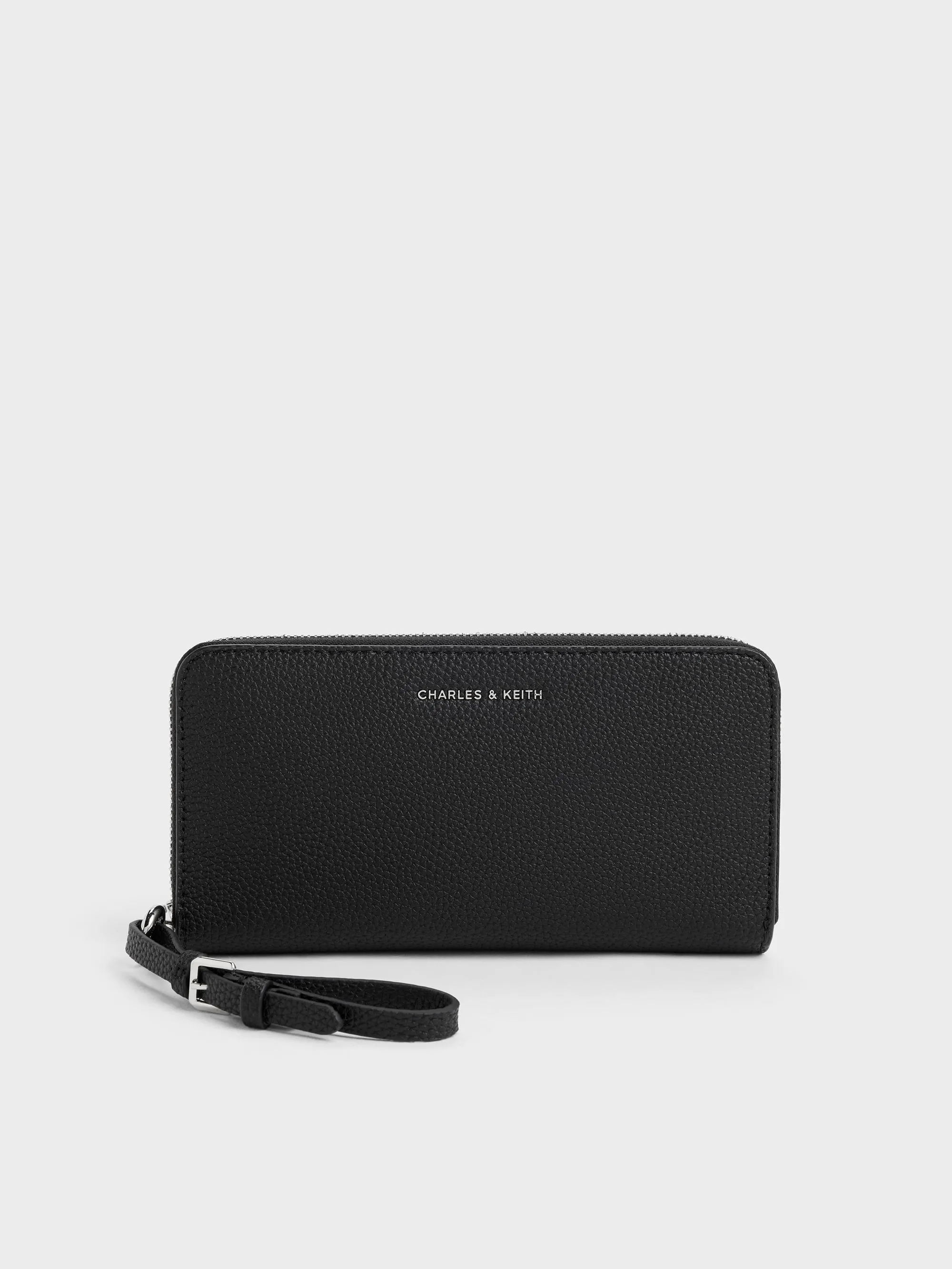 CHARLES & KEITH - Chance Zip-Around Long Wallet sold by Charles & Keith
