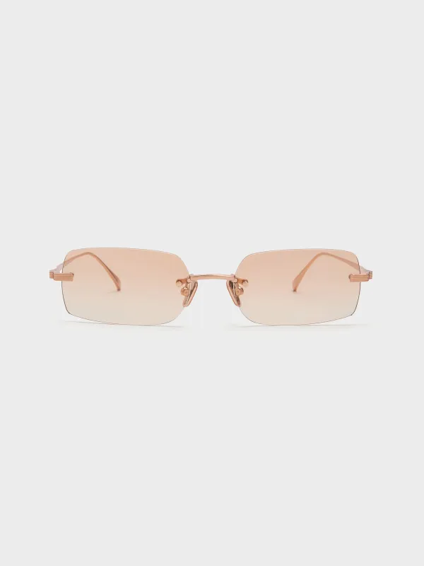 Charles & Keith - Easton Rimless Rectangular Sunglasses made by Charles & Keith