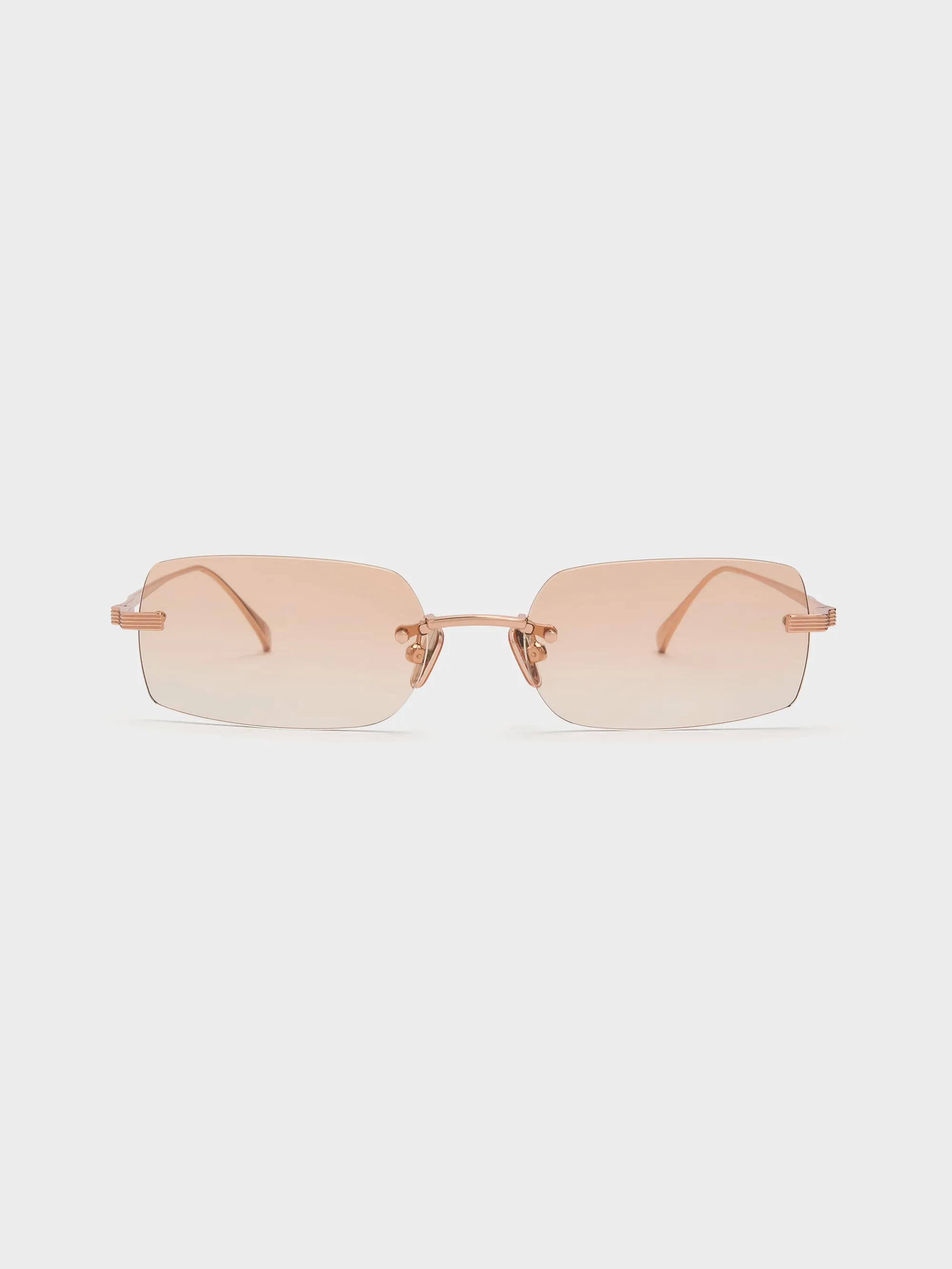 Charles & Keith - Easton Rimless Rectangular Sunglasses sold by Charles & Keith