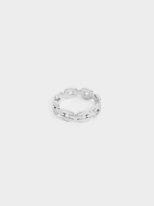 CHARLES & KEITH - Chain-Link Ring made by Charles & Keith