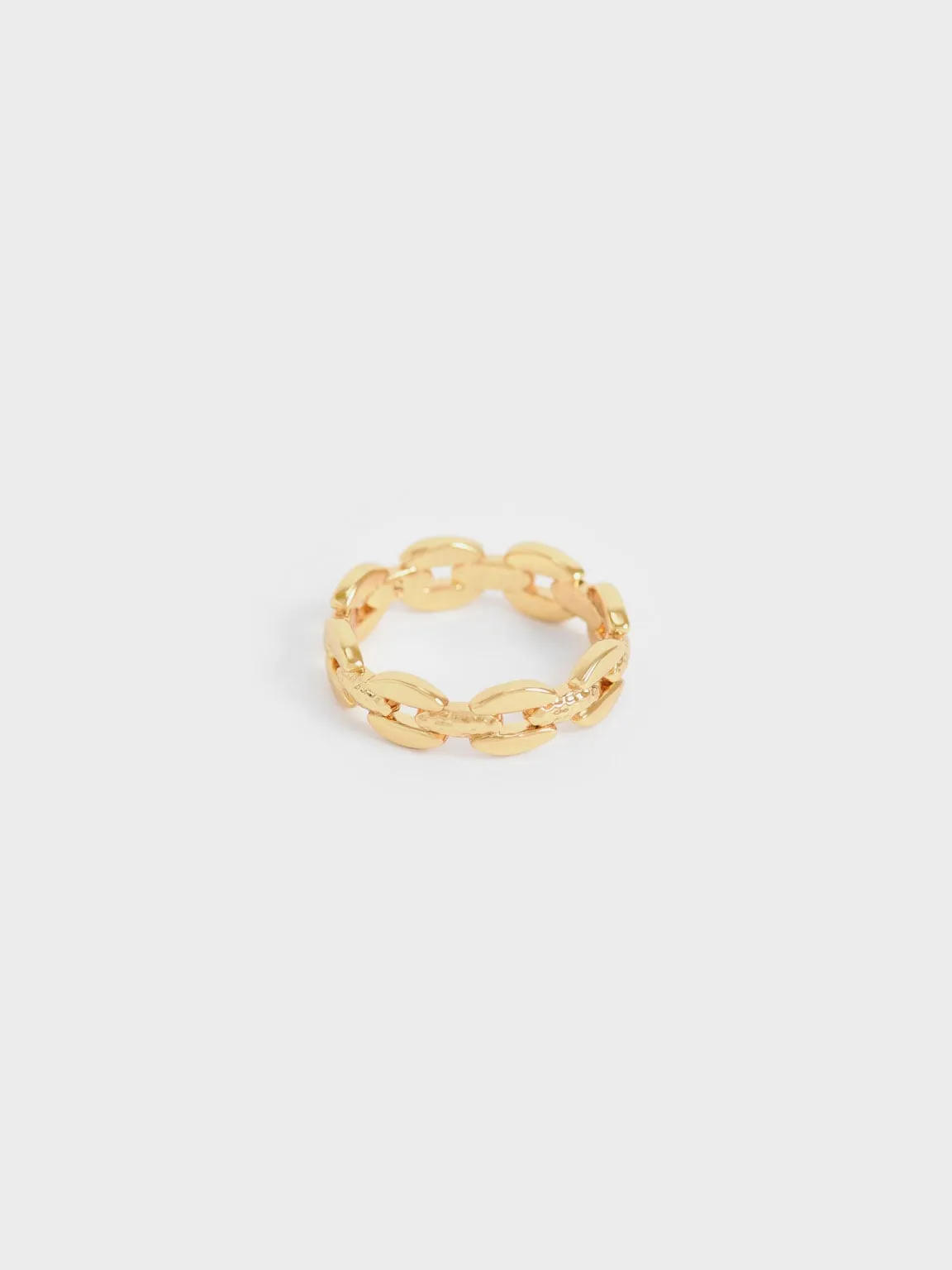 CHARLES & KEITH - Chain-Link Ring sold by Charles & Keith