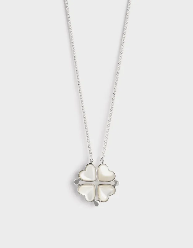 Charles & Keith - Annalise Clover Heart Necklace made by Charles & Keith