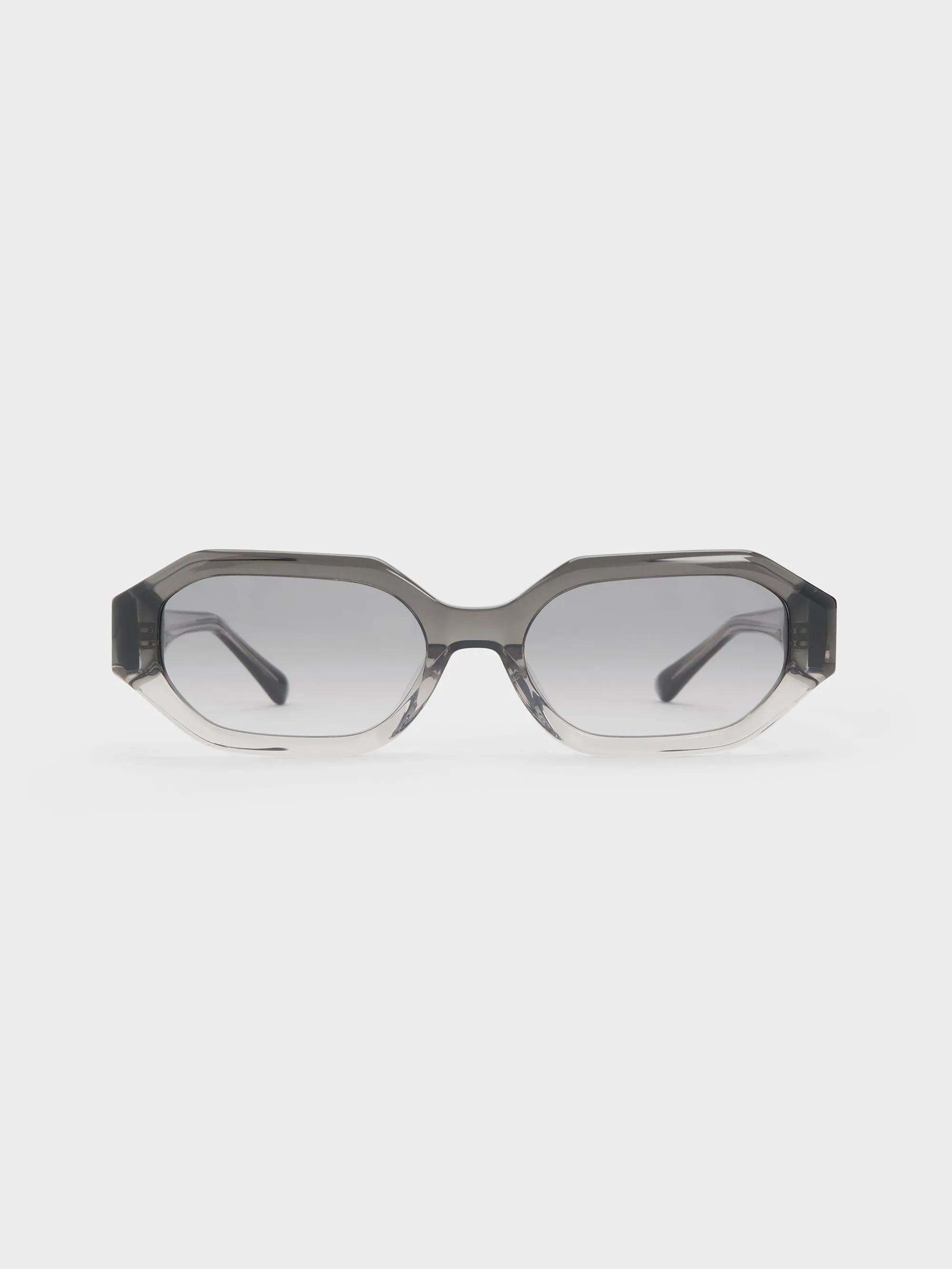 CHARLES & KEITH - Gabine Ombre Oval Sunglasses sold by Charles & Keith