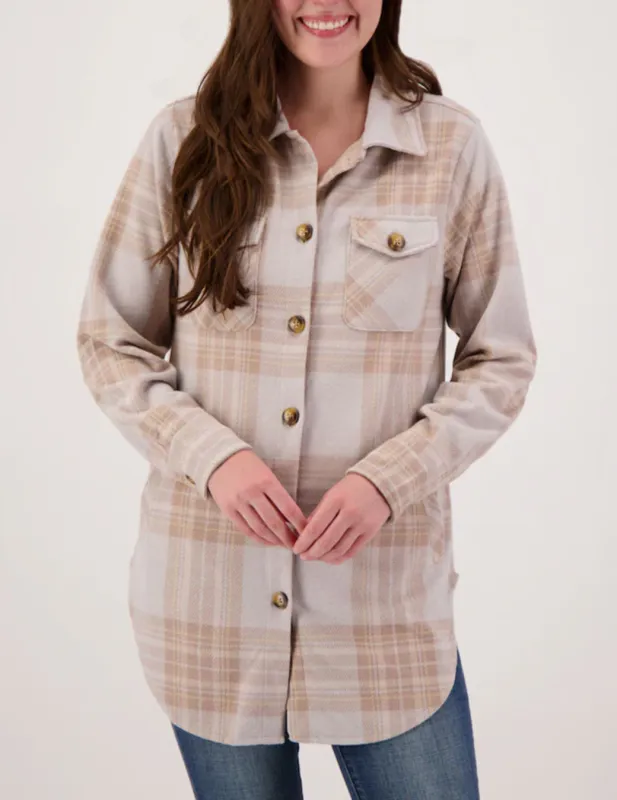 Women's Lightweight Shacket sold by Fornia