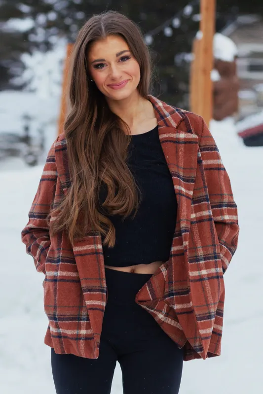 Women's Brushed Tweed Shazer sold by Fornia