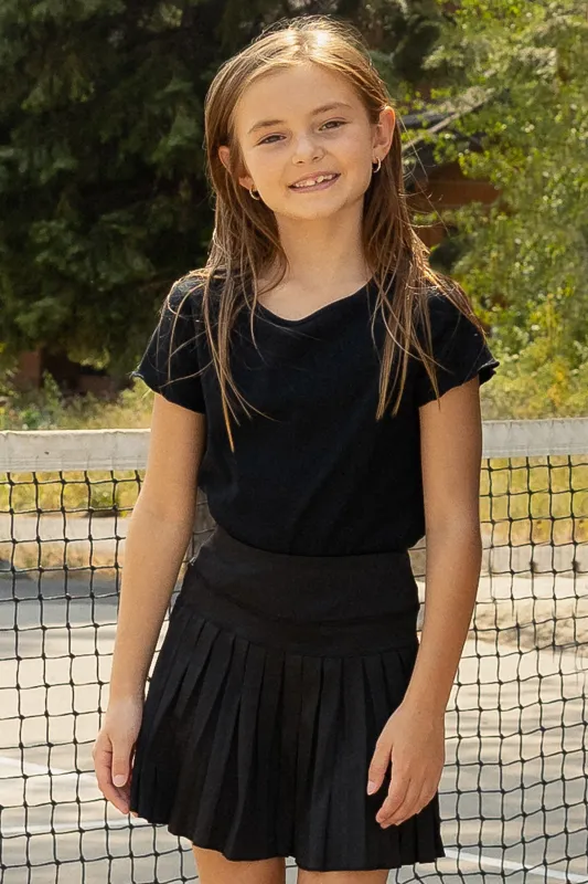 Girls' Pleated Skirt sold by Fornia