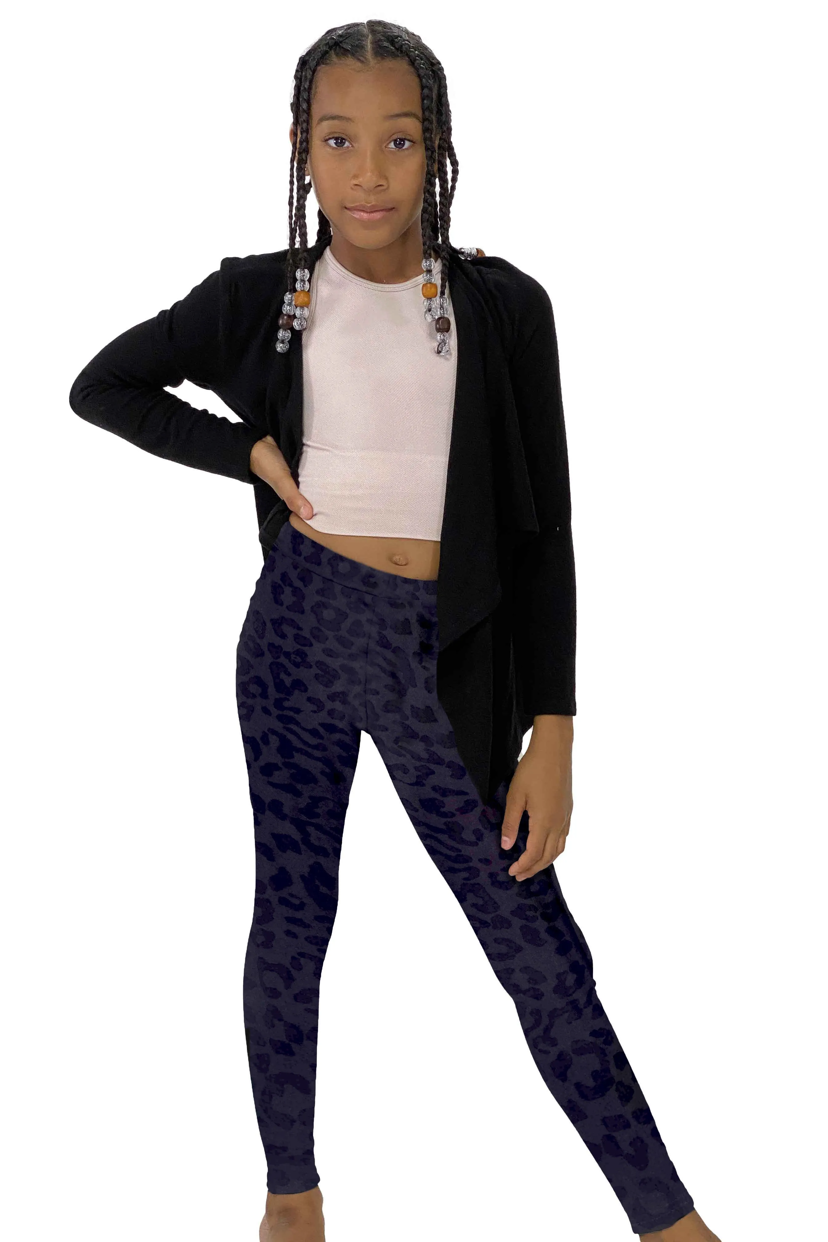 Girls' Peached Butter Soft Leggings sold by Fornia product image thumbnail 2