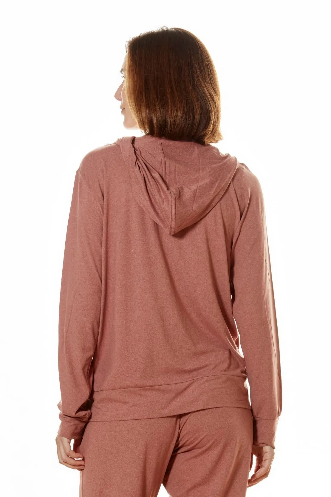 Women's Yoga Zip-Up Hoodie sold by Fornia product image thumbnail 4