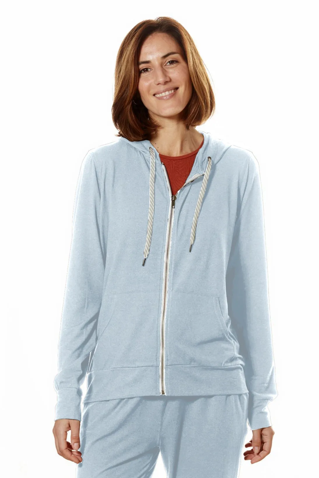Women's Yoga Zip-Up Hoodie sold by Fornia product image thumbnail 5