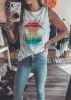 Women's Graphic Tank Palm Tree sold by Fornia