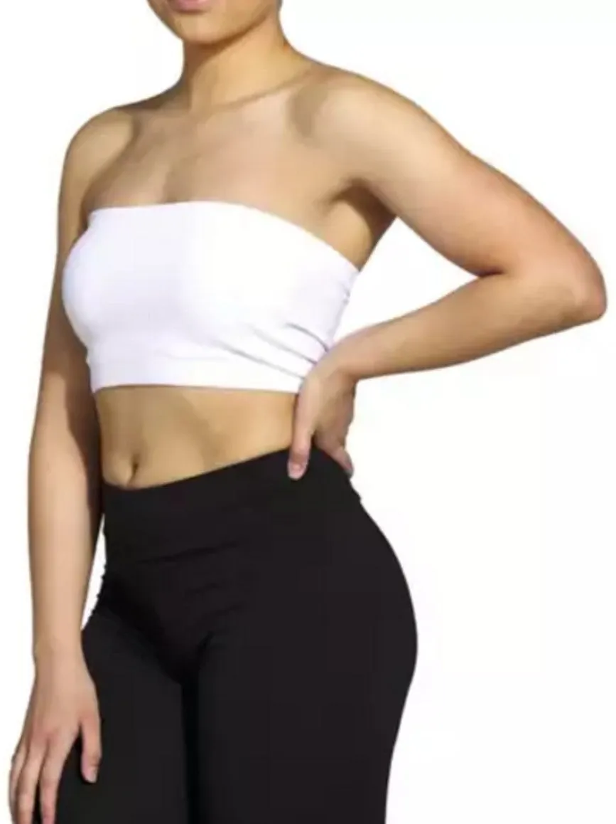Women's Ribbed Bandeau sold by Fornia product image thumbnail 2