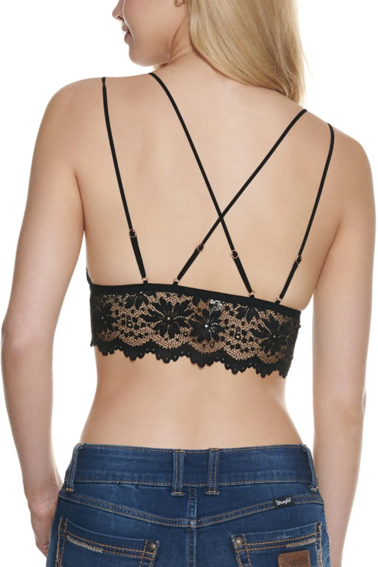 Women's Lace Bralette sold by Fornia product image thumbnail 3