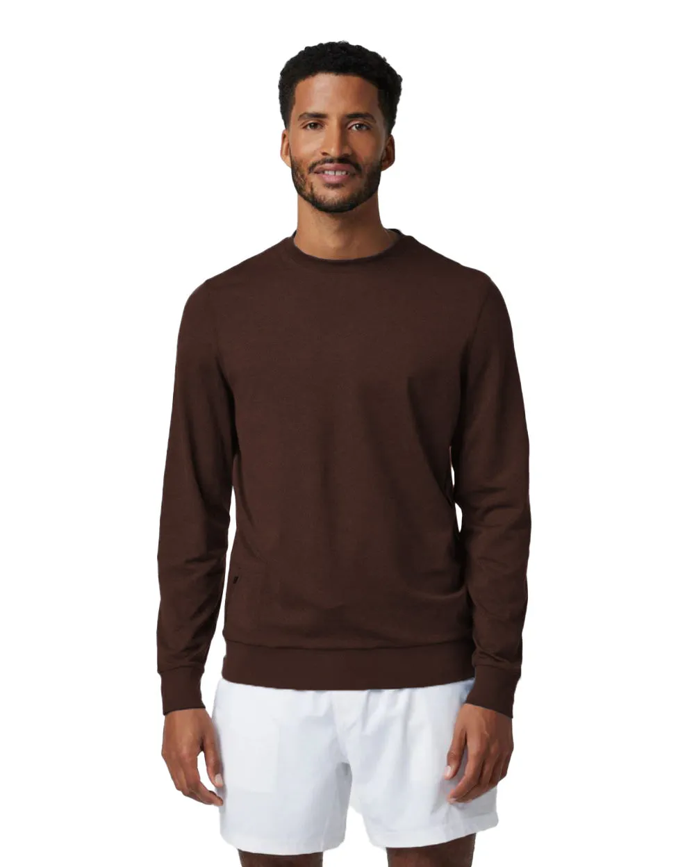 Men's Yoga Long Sleeve Crew Neck sold by Fornia product image thumbnail 5