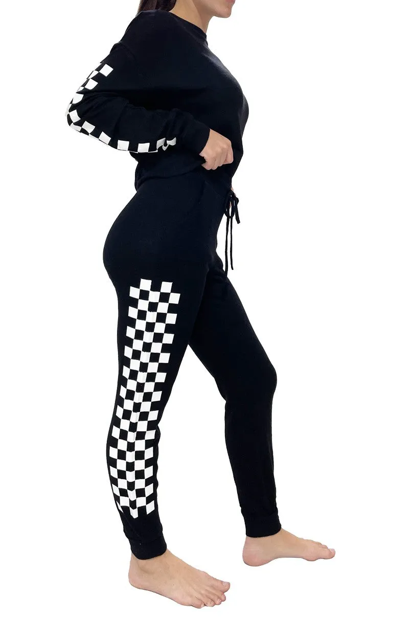 Women's Lounge Set (2pcs Pullover+ Pant) sold by Fornia product image thumbnail 3