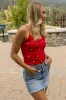 Women's Embroidered Camisole sold by Fornia