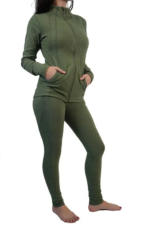 Brushed Heathered Jacket sold by Fornia product image thumbnail 3