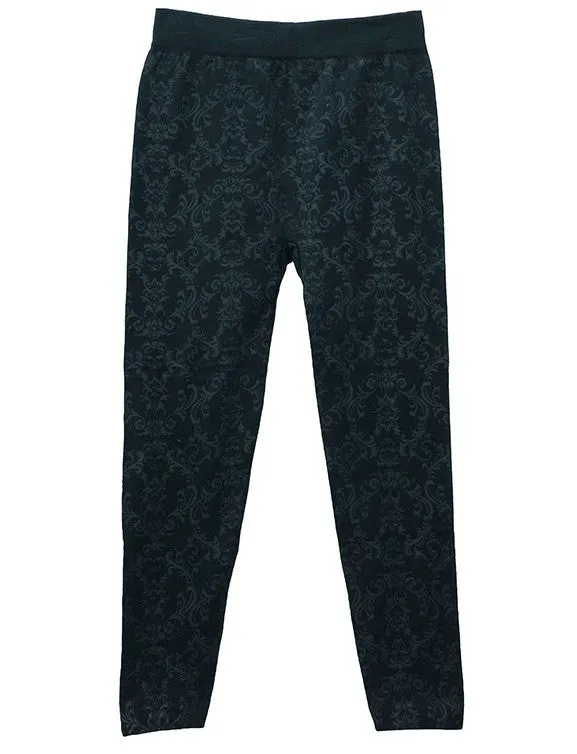 Embossed Fleece Lined Legging sold by Fornia product image thumbnail 3