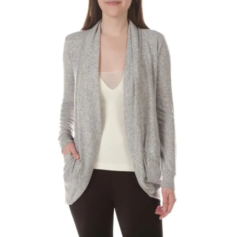 Women's Lounge Tri-Blend Cardigan sold by Fornia