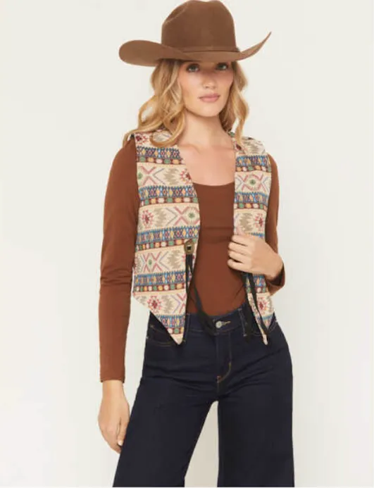 Women's Tapestry Vest sold by Fornia product image thumbnail 2