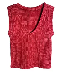 Girls Waffle Tank sold by Fornia