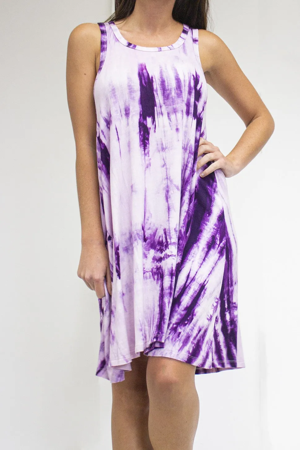 Tie Dye Tank Dress sold by Fornia product image thumbnail 3