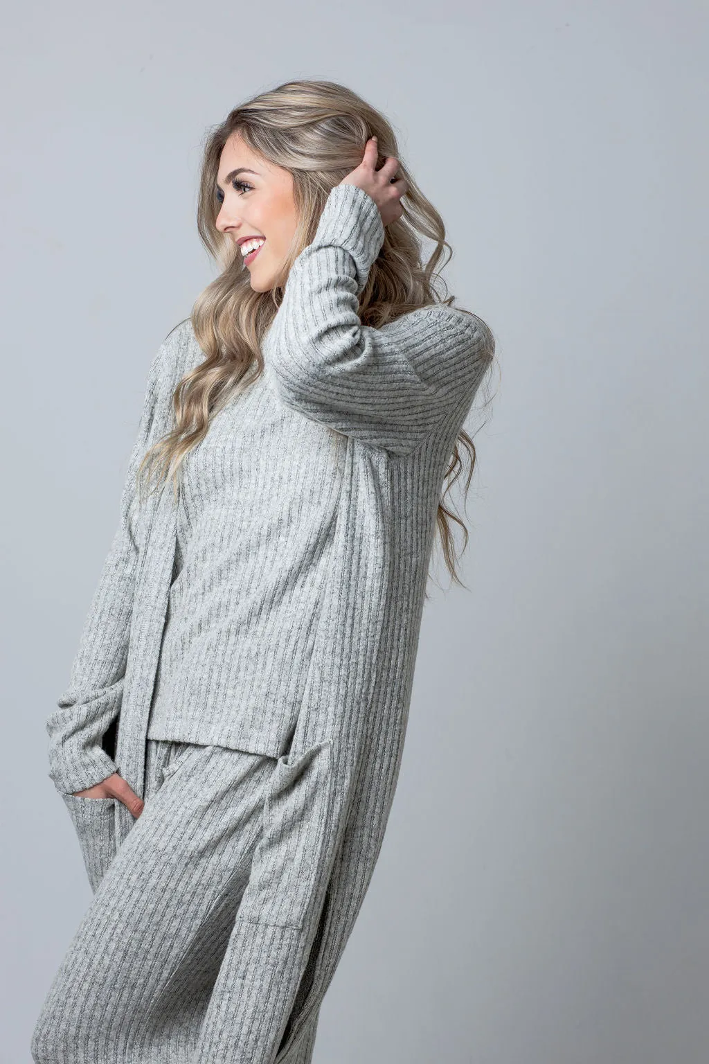 Ribbed 3 Piece Lounge Set sold by Fornia product image thumbnail 3