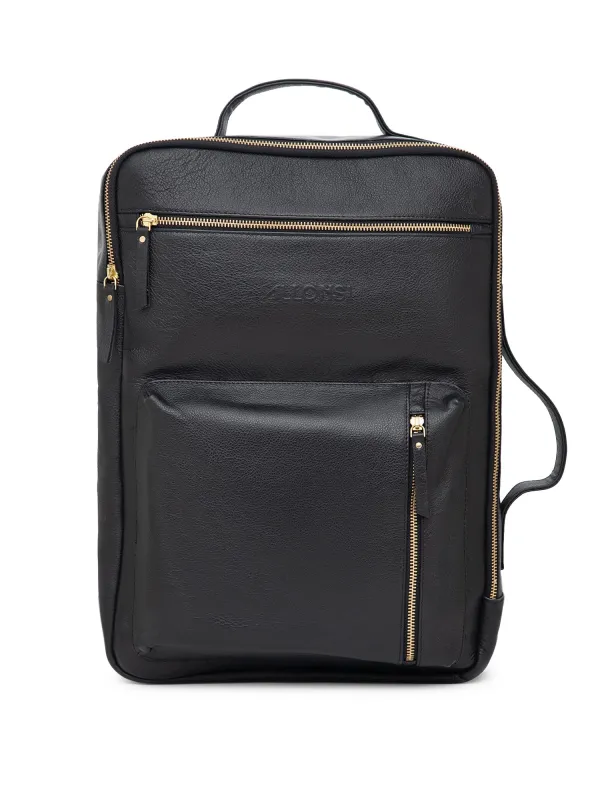 Harper Leather Laptop Bag made by Allonsi
