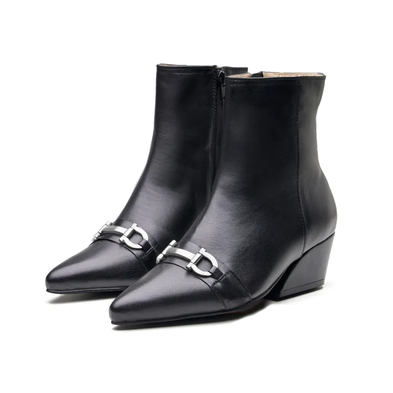Aurora Womens Leather Boot made by Allonsi
