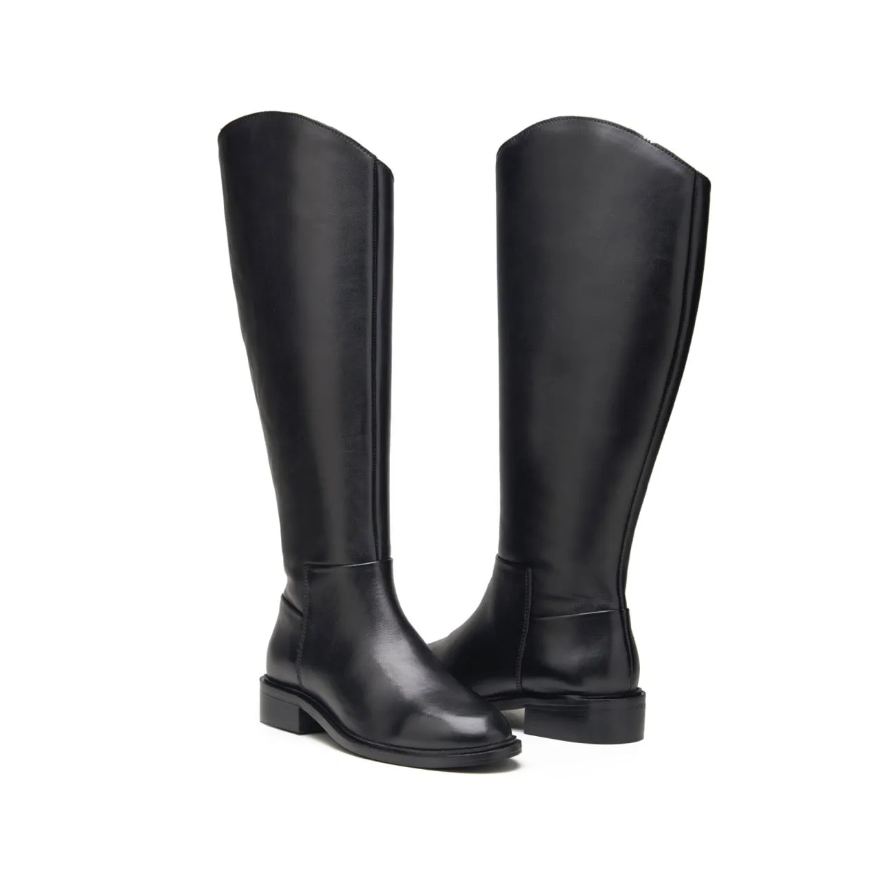 Bronya Womens Leather Long Boot sold by Allonsi product image thumbnail 3