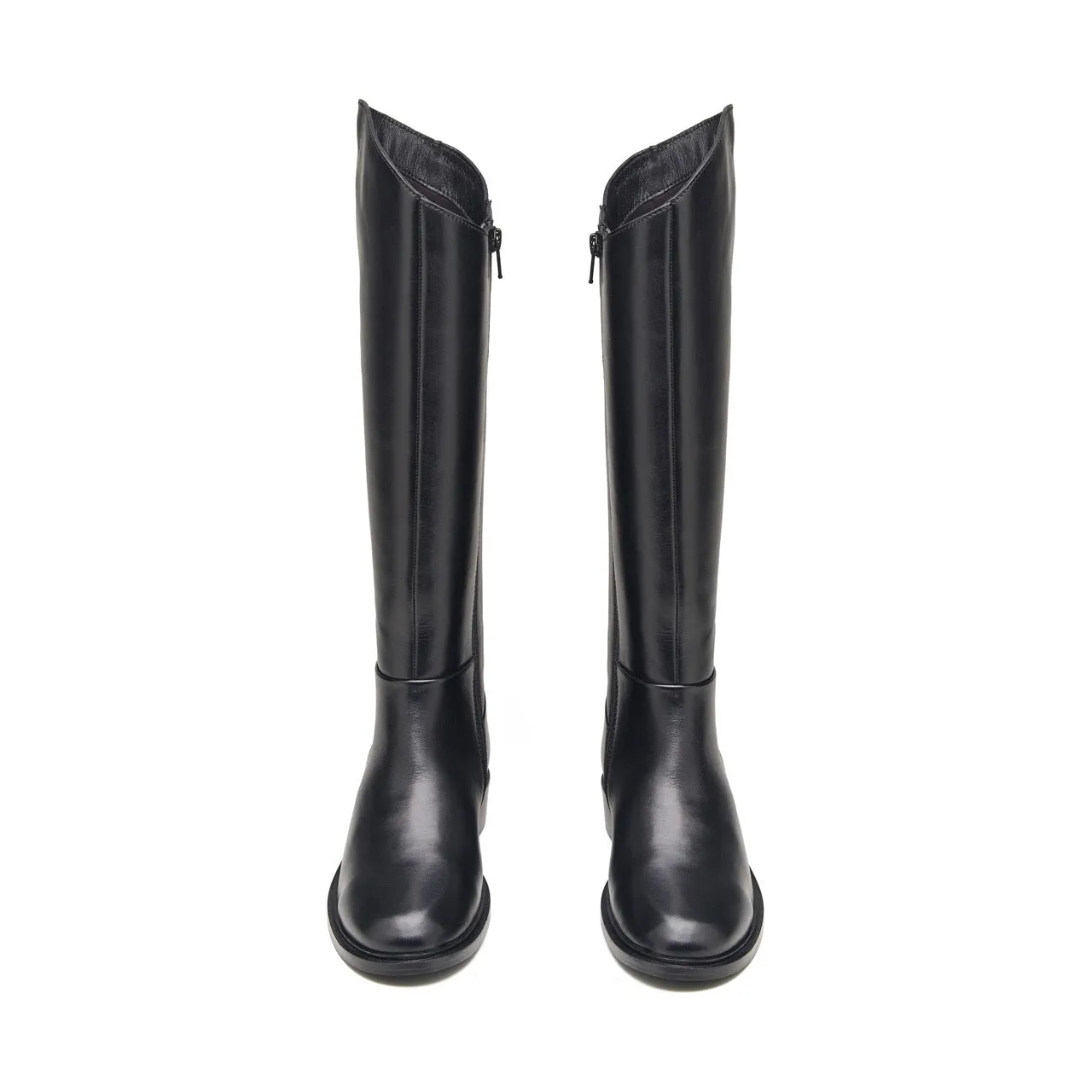 Bronya Womens Leather Long Boot sold by Allonsi product image thumbnail 2