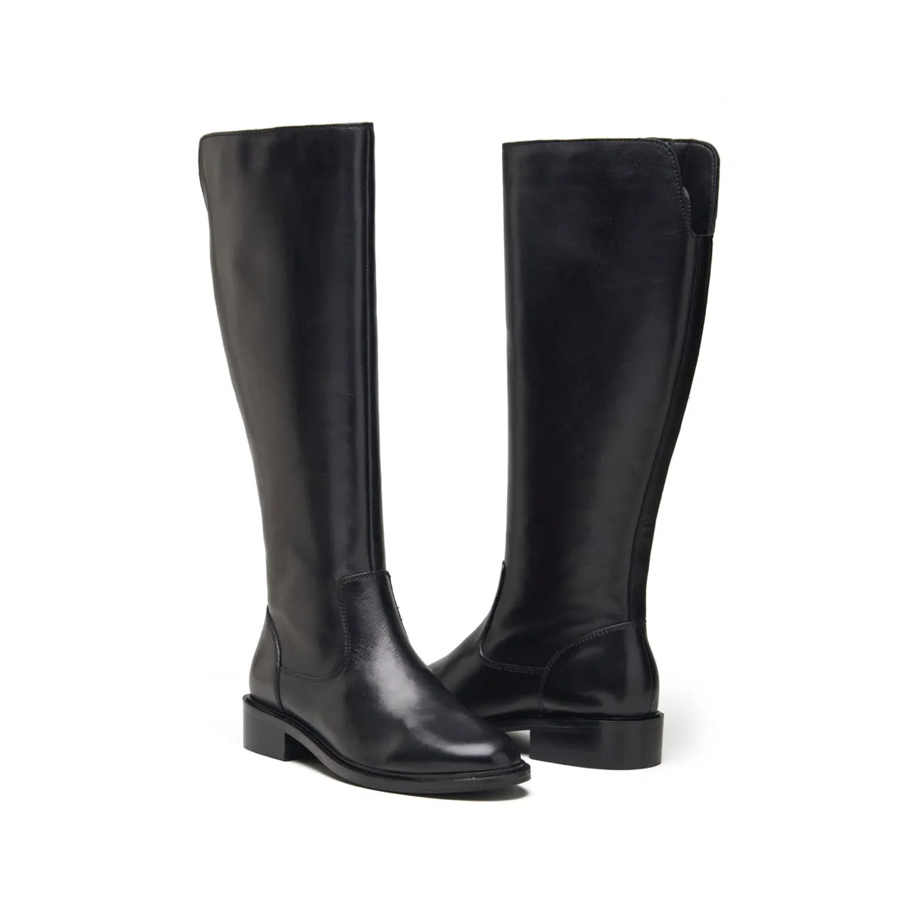 Elena Womens Knee High Leather Boot sold by Allonsi product image thumbnail 3
